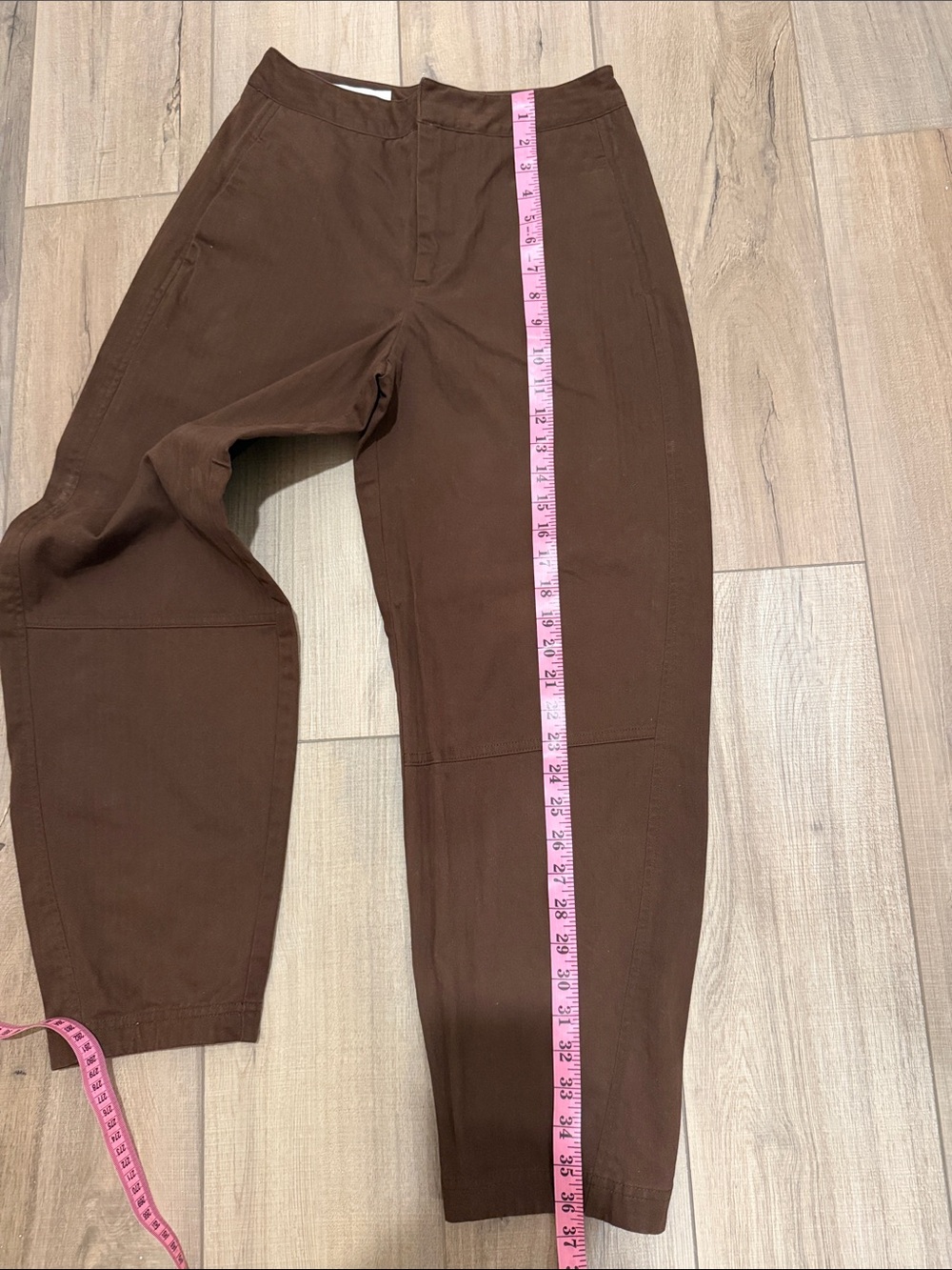 Zara Women's Brown Chino Pants - Picture 5 of 5